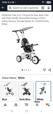 Homcom kids tricycle for sale  LIVERPOOL