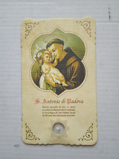 Vecchio santino con usato  Villar Focchiardo