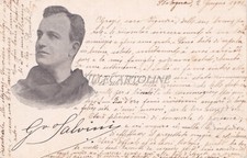 Salvini cartolina 1906 usato  Roma