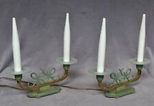 Paire bougeoirs chandeliers d'occasion  Esbly
