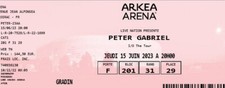 Places concert peter d'occasion  Toulouse-