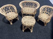 Piece vintage rattan for sale  Milaca