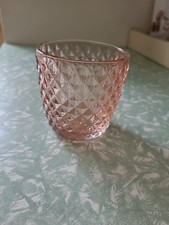 Windlicht glas rosa gebraucht kaufen  Wendelstein