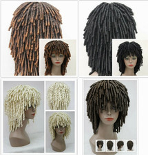 Perucas estilo Dreadlock cachos curtos cabelo drama cosplay peruca festa peruca feminina comprar usado  Enviando para Brazil