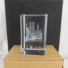 Laser etched crystal for sale  Palm Harbor