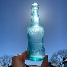 Usado, Bebida antiga BLUDWINE para sua saúde, SEM CIDADE garrafa de refrigerante Aqua BIM 7 oz comprar usado  Enviando para Brazil