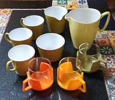 Vintage melamine cups for sale  OSWESTRY
