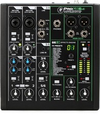 Mezclador de 6 canales Mackie ProFX6v3 con USB y efectos segunda mano  Embacar hacia Mexico