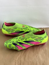 Botas Adidas Predator Elite Generation Pred solo firme brilho verde EUA 12 Reino Unido 11,5 comprar usado  Enviando para Brazil