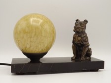 Rare lampe bouledogue d'occasion  Plœuc-sur-Lié