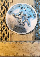 Medalha de mesa placa de basquete Turquia 1975.y esporte basquete, usado comprar usado  Enviando para Brazil