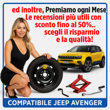 Ruotino jeep avenger usato  Torino