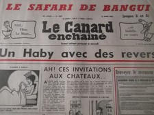 Canard enchaîné journal d'occasion  Douarnenez