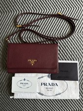 Prada wallet strap for sale  HITCHIN