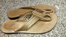 Esprit goldfarbene leder gebraucht kaufen  Deutschland