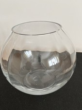 Round glass vase for sale  BONNYRIGG