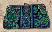 vera bradley kisslock wallet for sale  Aylett