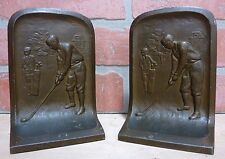 Golfer bookends old for sale  Flemington