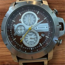 Fossil chronograph herrenuhr gebraucht kaufen  Landau a.d.Isar