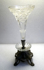 Vase cornet verre d'occasion  Tours-