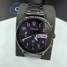 Smartwatch Citizen CZ Smart 46mm estojo com pulseira de link - Aço inoxidável Gunmetal comprar usado Smartwatch Citizen CZ Smart 46mm estojo com pulseira de link - Aço inoxidável Gunmetal comprar usado  Enviando para Brazil