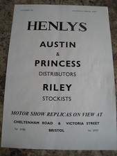 Henlys austin princess for sale  BRISTOL