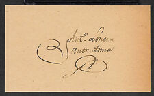 Antonio Lopez de Santa Anna autógrafo reimpressão em papel genuíno original do período comprar usado  Enviando para Brazil