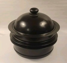 Conjunto de fogão a vapor de metal com 2 bandejas de vapor panela de água e tampa nova caixa aberta  comprar usado  Enviando para Brazil