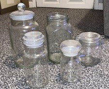 Various glass storage for sale  WELLINGBOROUGH