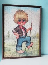 Grand cadre puzzle d'occasion  Gray