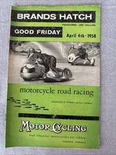 Race programme april for sale  FAREHAM