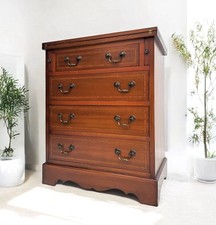 Mahogany bachelors chest for sale  BURTON-ON-TRENT