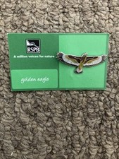 Rspb pin badge for sale  BIGGLESWADE