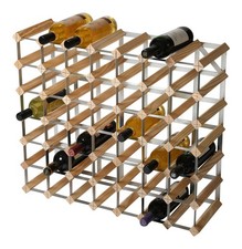 Regał na wino, RTA, 49 butelek, tradycyjna, naturalna sosna, 71,6 x 61,9 x  na sprzedaż  PL