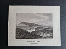 Antique print sandford for sale  ROMFORD