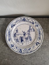 Assiette parlante céramique. d'occasion  Fayence
