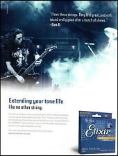 Cordas de guitarra elétrica Firewind Gus G. 2012 Elixir Nanoweb impressão publicitária comprar usado  Enviando para Brazil