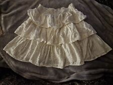 White floral lace for sale  WEST BROMWICH