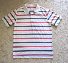 Camisa polo masculina manga curta listrada branca Nike Golf Tour Performance Dri-Fit M comprar usado  Enviando para Brazil