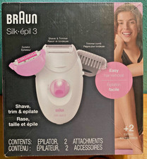 Braun Depiladora Silk-epil 3 3-270, Dispositivo de Depilación, Depiladora para Mujer, Afeitado segunda mano  Embacar hacia Mexico