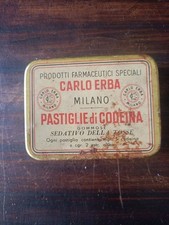 Scatola latta carlo usato  Italia