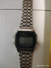 Relógio Casio caixa original anos 80 vintage pulseira de metal digital comprar usado  Enviando para Brazil
