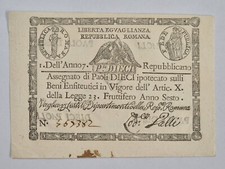 Repubblica romana 1796 usato  Foggia