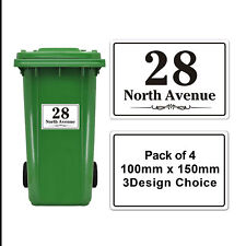 Wheelie bin numbers for sale  UK