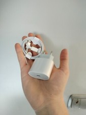 Nowa Kostka ładowarka kabel do iPhone biała  na sprzedaż  PL