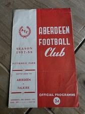 Aberdeen falkirk 28th for sale  DUNBAR
