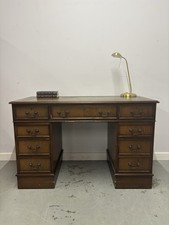 Vintage leather topped for sale Vintage leather topped for sale  FERNDOWN