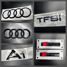 Audi A1 2010-2018 emblemas pretos brilhantes conjunto completo de grade/bota/para-choque 2 X S-Line/TFSI comprar usado  Enviando para Brazil