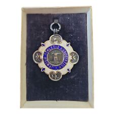 Medalha esportiva de prata 1926 Associação Atlética Judaica do Reino Unido 100 jardas menores de 17 1º, usado comprar usado  Enviando para Brazil