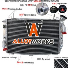 Aluminum racing radiator for sale  Fontana